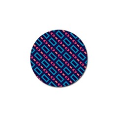 Rectangles And Other Shapes Pattern Golf Ball Marker (10 Pack) by LalyLauraFLM