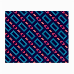 Rectangles And Other Shapes Pattern Small Glasses Cloth (2 Sides) by LalyLauraFLM