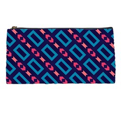 Rectangles And Other Shapes Pattern Pencil Case by LalyLauraFLM