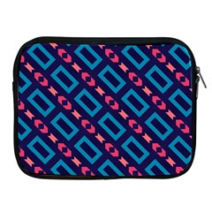 Rectangles And Other Shapes Pattern Apple Ipad 2/3/4 Zipper Case by LalyLauraFLM