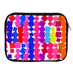 Colorful Squares Apple Ipad 2/3/4 Zipper Case by LalyLauraFLM