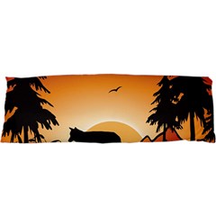 The Lonely Wolf In The Sunset Samsung Galaxy S I9008 Hardshell Case