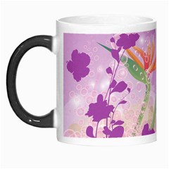 Wonderful Flowers On Soft Purple Background Morph Mugs