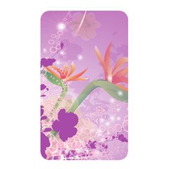 Wonderful Flowers On Soft Purple Background Memory Card Reader