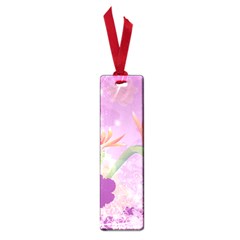 Wonderful Flowers On Soft Purple Background Small Book Marks by FantasyWorld7