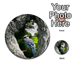 Bird In The Tree 2 Multi-purpose Cards (round)  by infloence