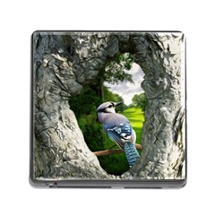 Bird In The Tree 2 Memory Card Reader (square) by infloence