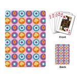 Chic Floral Pattern Playing Card Back