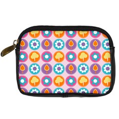 Chic Floral Pattern Digital Camera Cases by GardenOfOphir