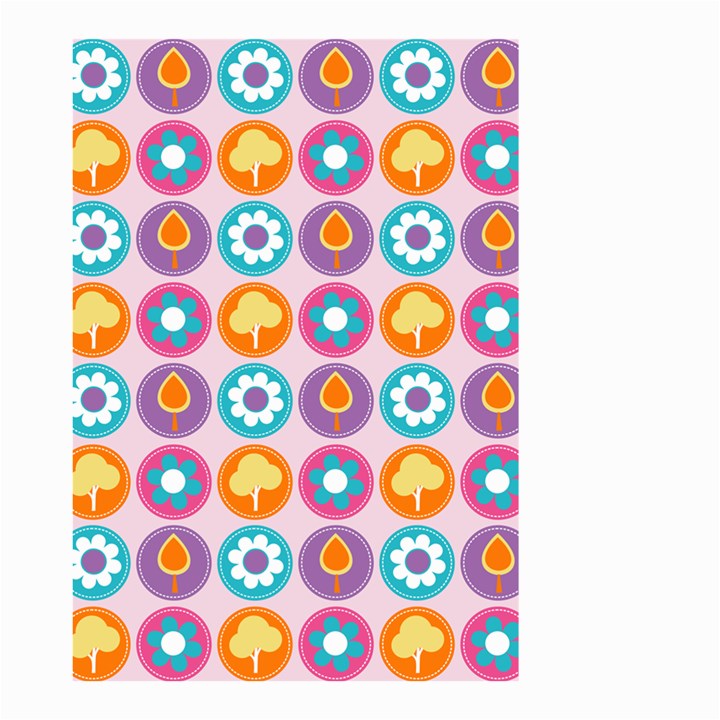 Chic Floral Pattern Small Garden Flag (Two Sides)