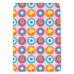 Chic Floral Pattern Flap Covers (S) 