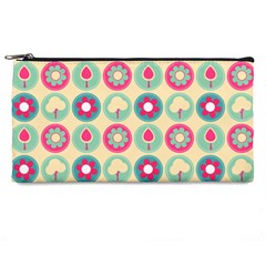 Chic Floral Pattern Pencil Cases by GardenOfOphir