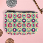 Chic Floral Pattern Mini Coin Purses Front