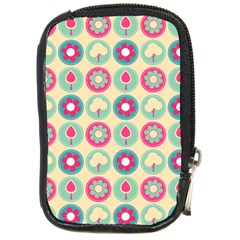 Chic Floral Pattern Compact Camera Cases by GardenOfOphir