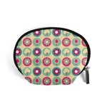 Chic Floral Pattern Accessory Pouches (Small)  Front