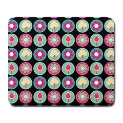 Chic Floral Pattern Large Mousepads by GardenOfOphir