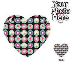 Chic Floral Pattern Playing Cards 54 (heart)  by GardenOfOphir