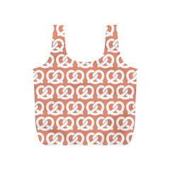 Salmon Pretzel Illustrations Pattern Full Print Recycle Bags (s)  by GardenOfOphir