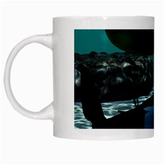 Submarine With Orca White Mugs by FantasyWorld7