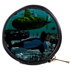 Submarine With Orca Mini Makeup Bags by FantasyWorld7