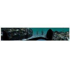 Submarine With Orca Flano Scarf (large)  by FantasyWorld7