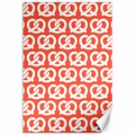 Coral Pretzel Illustrations Pattern Canvas 12  x 18   11.88 x17.36  Canvas - 1