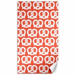 Coral Pretzel Illustrations Pattern Canvas 40  X 72   by GardenOfOphir