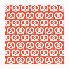 Coral Pretzel Illustrations Pattern Medium Glasses Cloth (2-side)