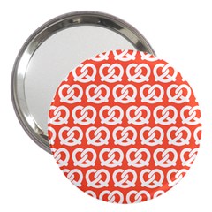 Coral Pretzel Illustrations Pattern 3  Handbag Mirrors by GardenOfOphir