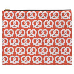 Coral Pretzel Illustrations Pattern Cosmetic Bag (xxxl)  by GardenOfOphir