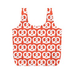 Coral Pretzel Illustrations Pattern Full Print Recycle Bags (m)  by GardenOfOphir