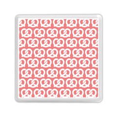 Chic Pretzel Illustrations Pattern Memory Card Reader (square)  by GardenOfOphir