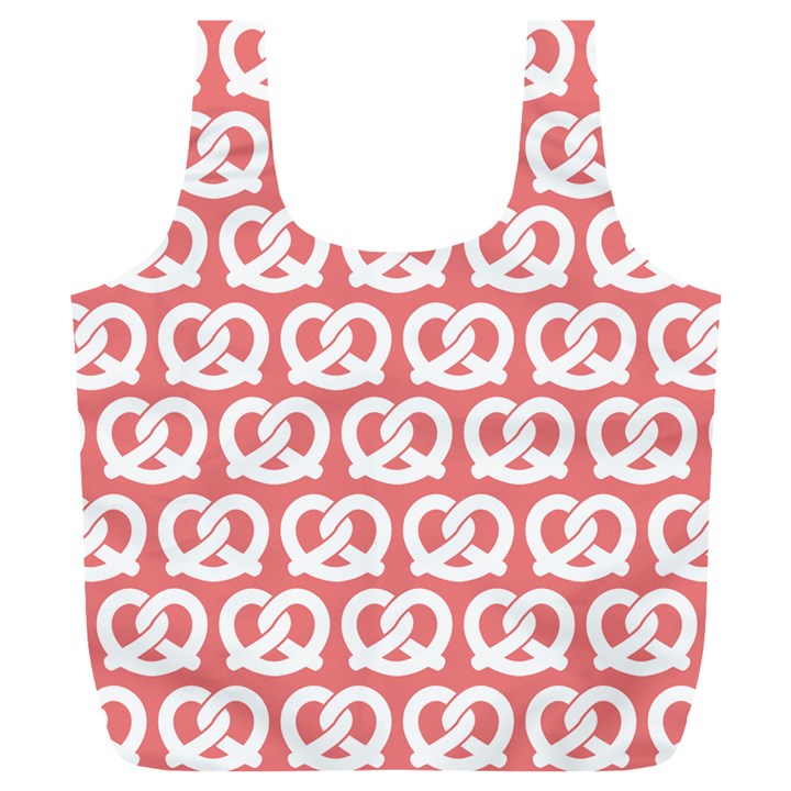 Chic Pretzel Illustrations Pattern Full Print Recycle Bags (L) 