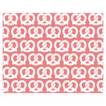 Chic Pretzel Illustrations Pattern Double Sided Flano Blanket (Medium)  60 x50  Blanket Front