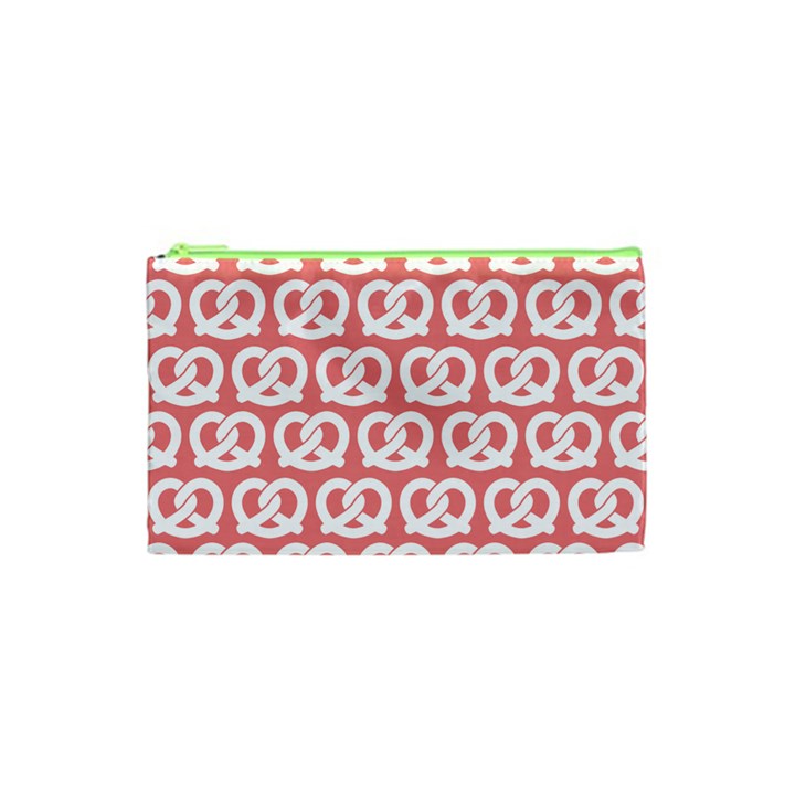 Chic Pretzel Illustrations Pattern Cosmetic Bag (XS)