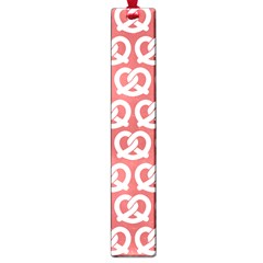 Trendy Pretzel Illustrations Pattern Large Book Marks by GardenOfOphir