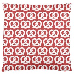 Trendy Pretzel Illustrations Pattern Standard Flano Cushion Cases (one Side)  by GardenOfOphir