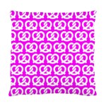 Pink Pretzel Illustrations Pattern Standard Cushion Case (One Side)  Front