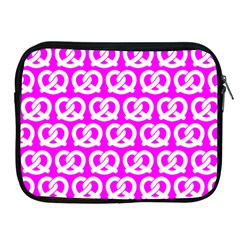 Pink Pretzel Illustrations Pattern Apple Ipad 2/3/4 Zipper Cases by GardenOfOphir