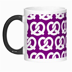 Purple Pretzel Illustrations Pattern Morph Mugs by GardenOfOphir