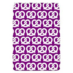 Purple Pretzel Illustrations Pattern Flap Covers (l)  by GardenOfOphir