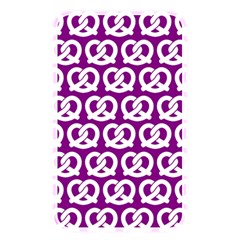 Purple Pretzel Illustrations Pattern Memory Card Reader by GardenOfOphir