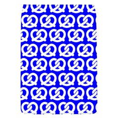 Blue Pretzel Illustrations Pattern Flap Covers (s)  by GardenOfOphir