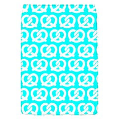 Aqua Pretzel Illustrations Pattern Flap Covers (s)  by GardenOfOphir