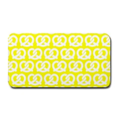 Yellow Pretzel Illustrations Pattern Medium Bar Mats by GardenOfOphir