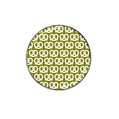 Olive Pretzel Illustrations Pattern Hat Clip Ball Marker (10 Pack) by GardenOfOphir