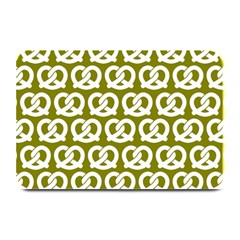 Olive Pretzel Illustrations Pattern Plate Mats by GardenOfOphir