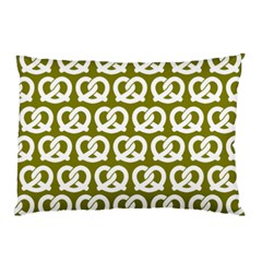 Olive Pretzel Illustrations Pattern Pillow Cases by GardenOfOphir