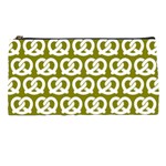 Olive Pretzel Illustrations Pattern Pencil Cases Front