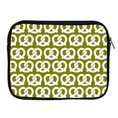 Olive Pretzel Illustrations Pattern Apple Ipad 2/3/4 Zipper Cases by GardenOfOphir